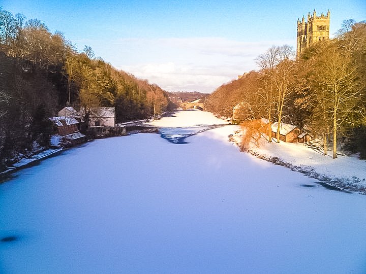 Fronzen river Wear