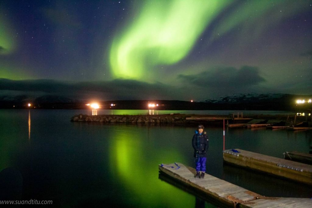 Northern Lights in Abisko, Swedeb