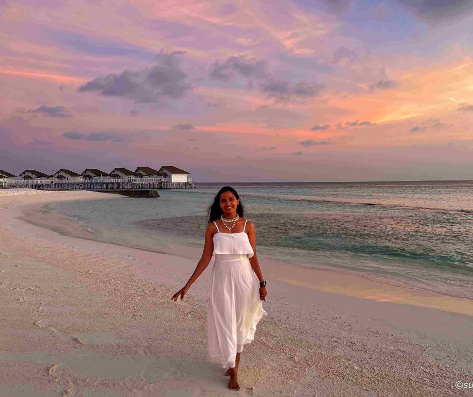 Maldives sunset
